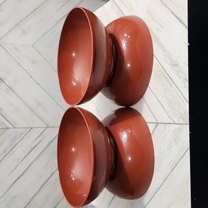 Tupperware brand 4 pack 24 oz bowl set